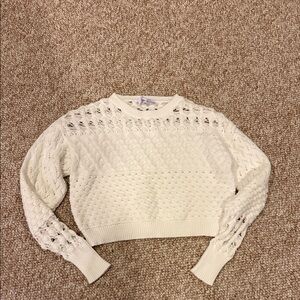 Elegant white Sweater by Intermix